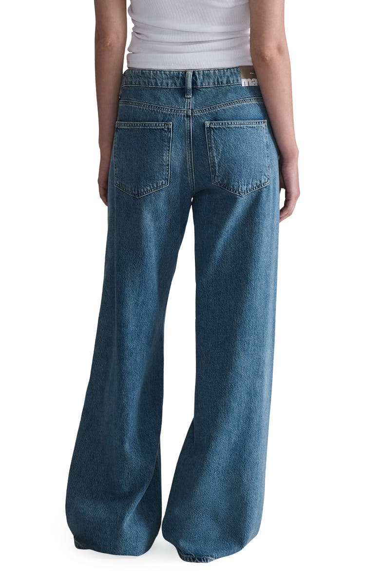 Siena Wide Leg Jeans, Alternate, color, MID BRUSHED LIGHT BL