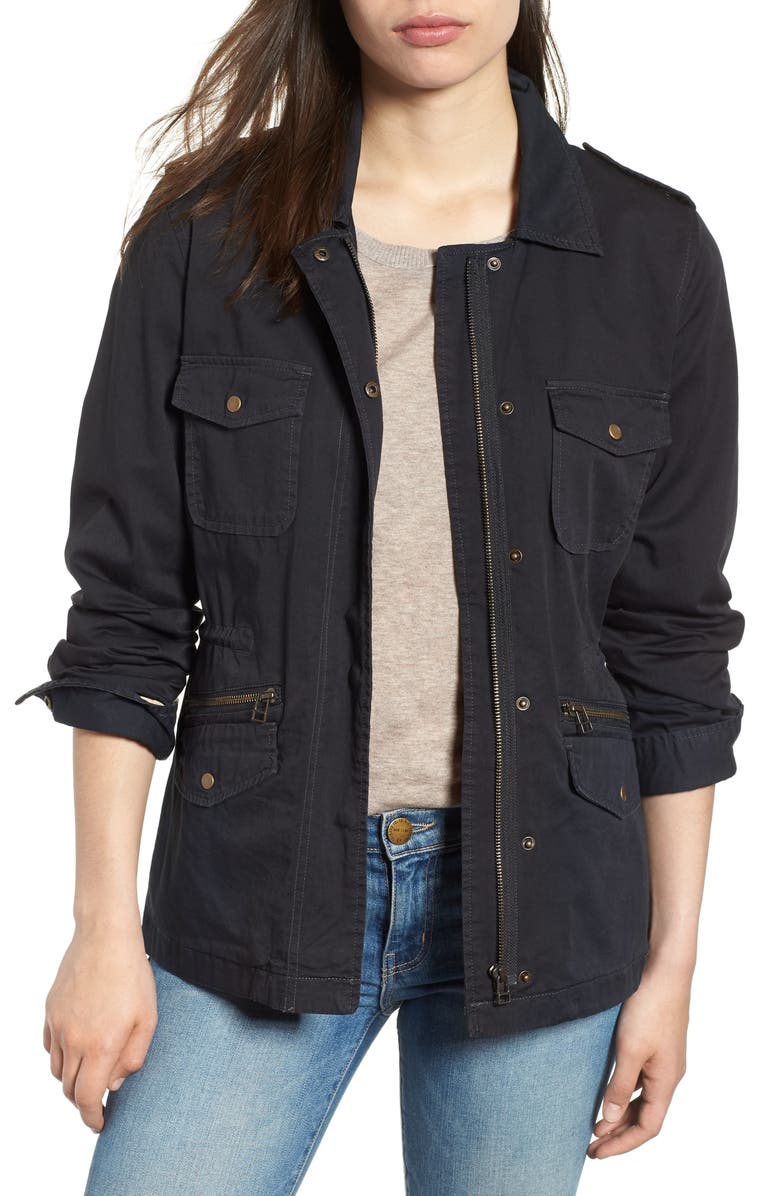 Velvet by Graham & Spencer Lily Aldridge for Velvet by Graham & Spencer Army Jacket, Main, color, 