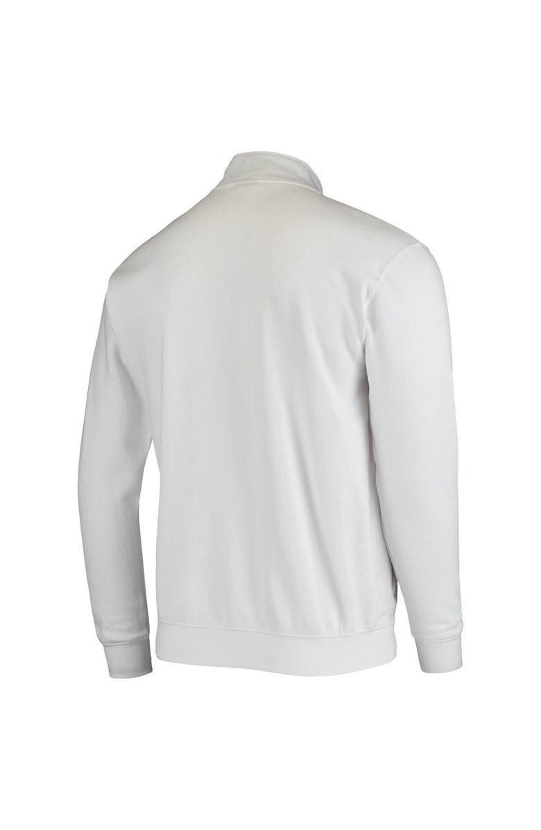 COLOSSEUM Men's Colosseum White Colorado Buffaloes Tortugas Logo Quarter-Zip Jacket, Alternate, color, White