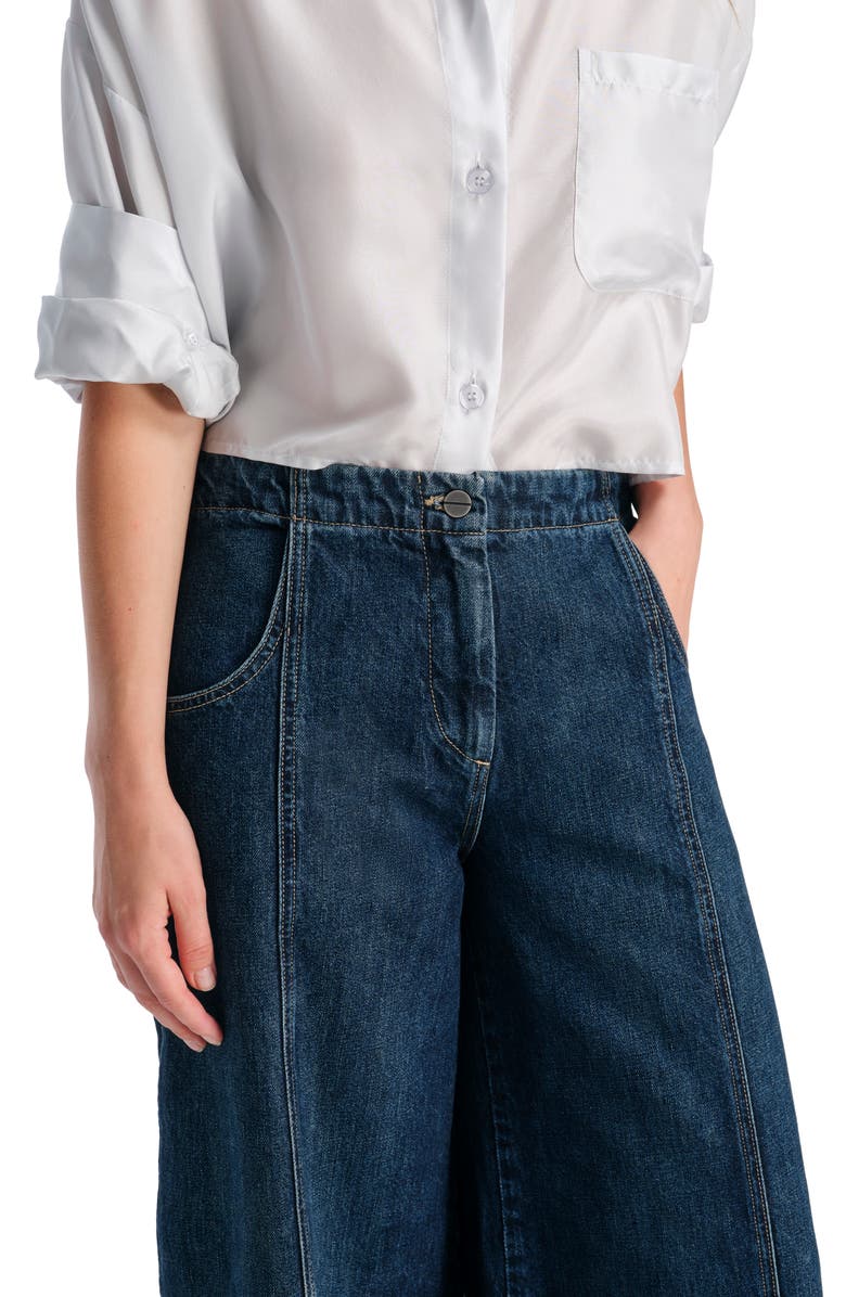 TWP Dancing in the Dark Wide Leg Jeans, Alternate, color, 