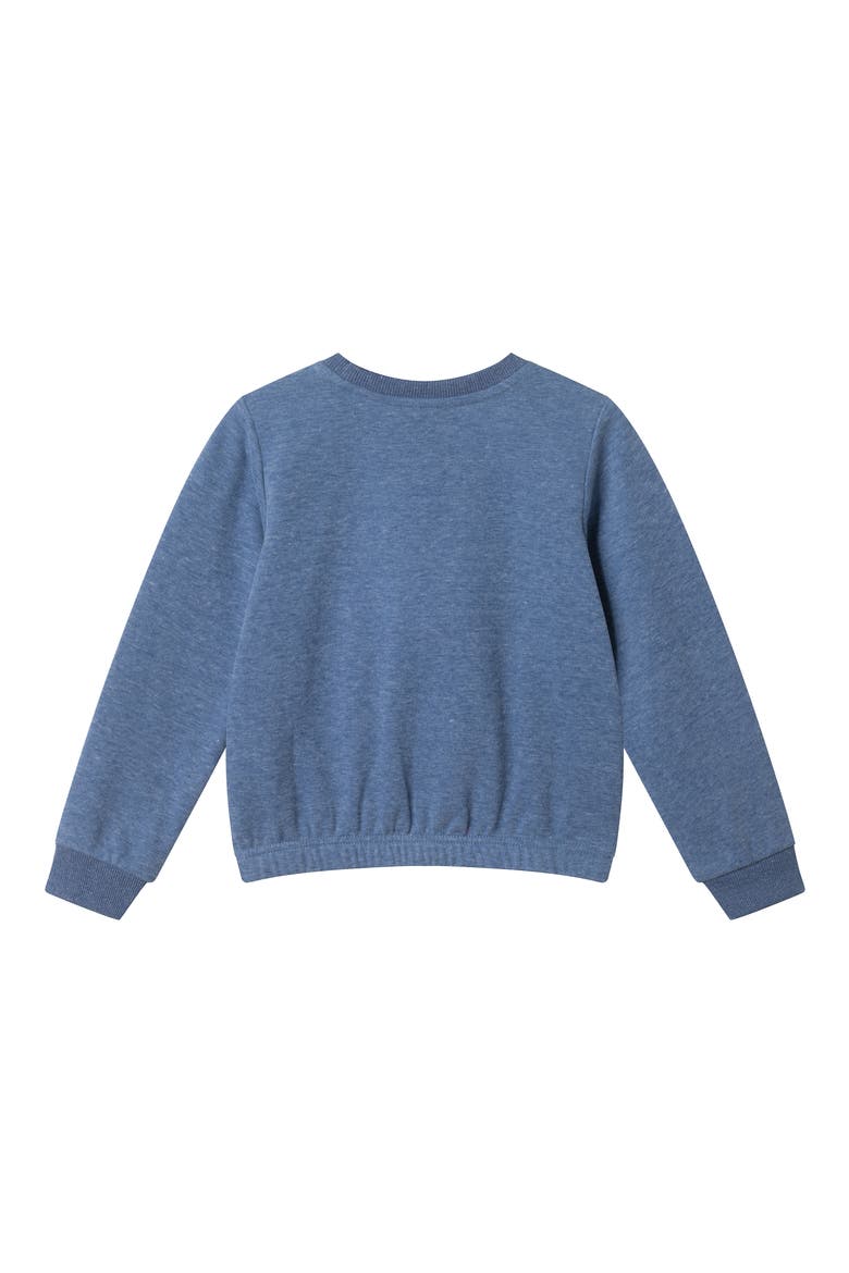 Kids' Roller Skate Sequin Graphic Sweatshirt, Alternate, color, NAVY