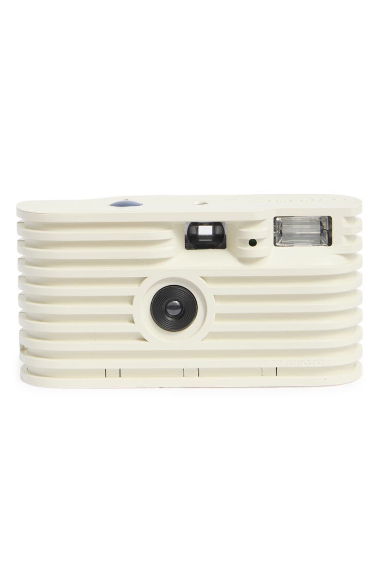 FOTOFOTO Set of 10 Atlas Zero-Wasted Disposable Camera Wedding Box, Alternate, color, White