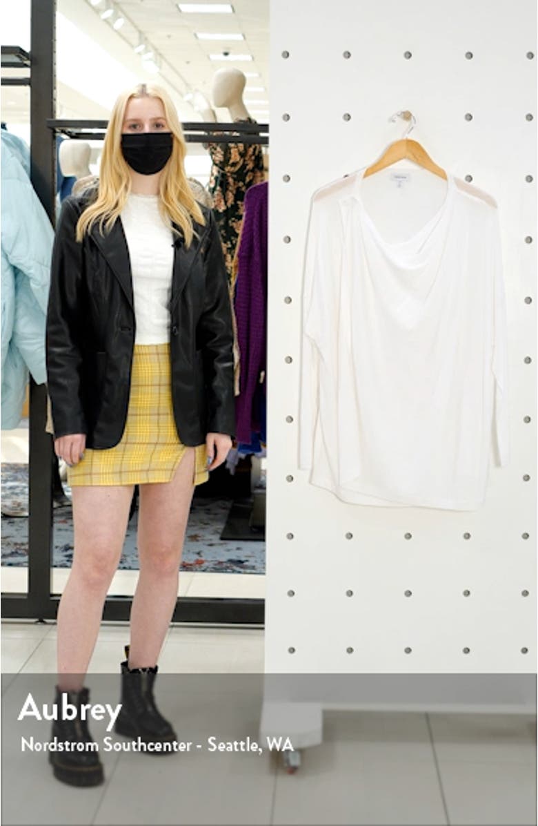 Drape Front Cardigan, sales video thumbnail