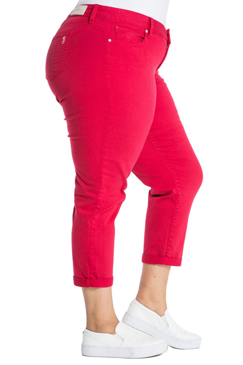 Boyfriend Jeans, Alternate, color, POPPER