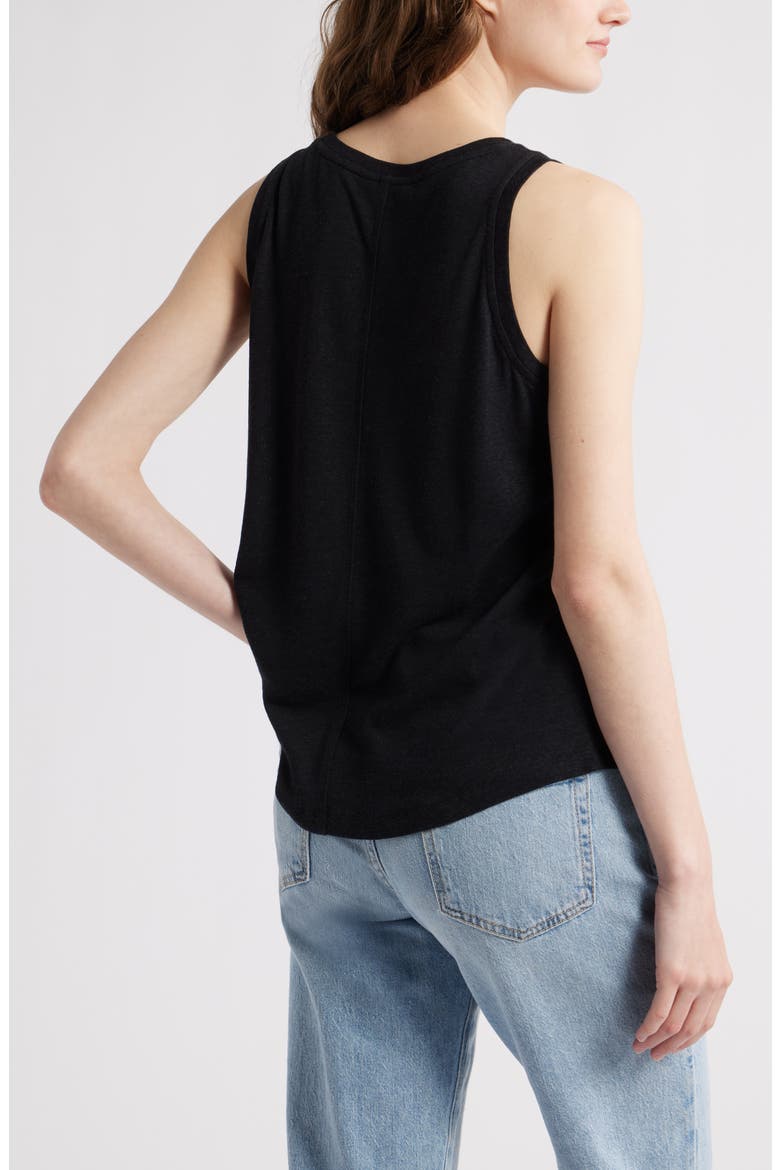 Relaxed Tank, Alternate, color, BLACK