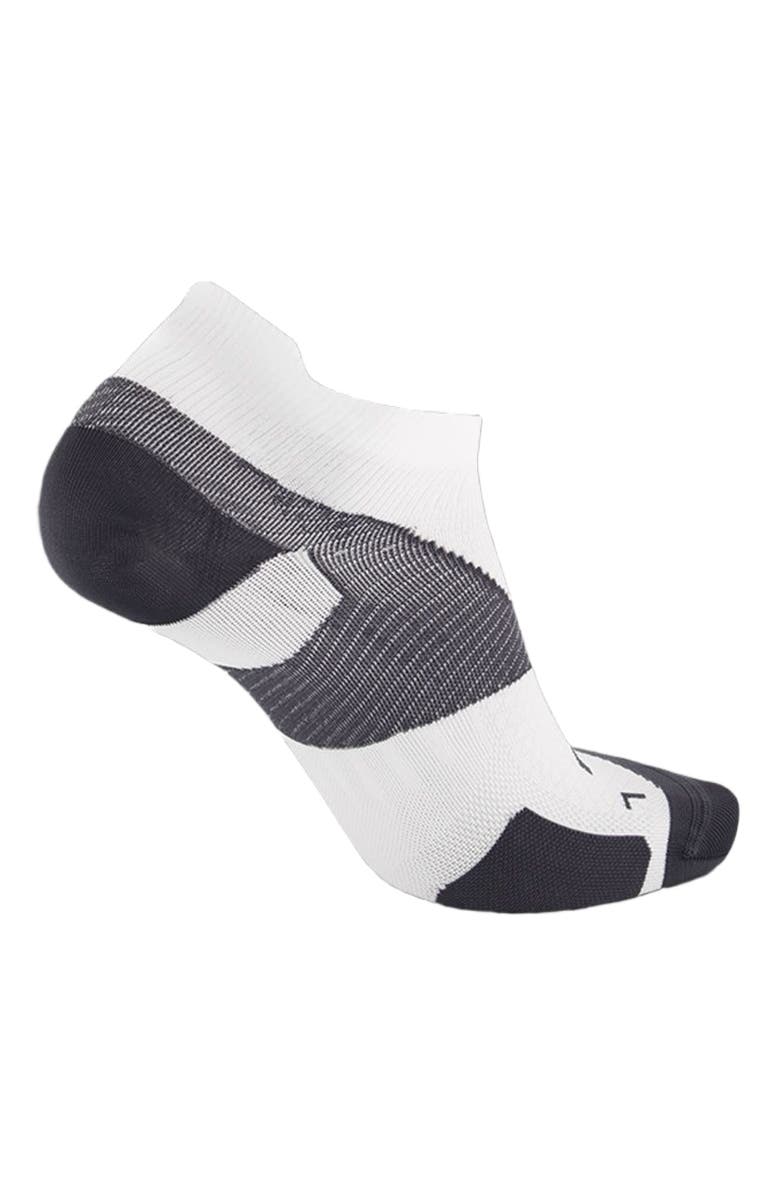 2XU Vectr Ultralight 1/4Crew Socks, Main, color, White/Grey