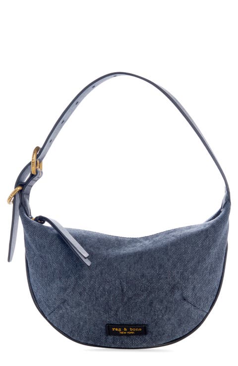 Small Mercer Canvas Hobo Bag
