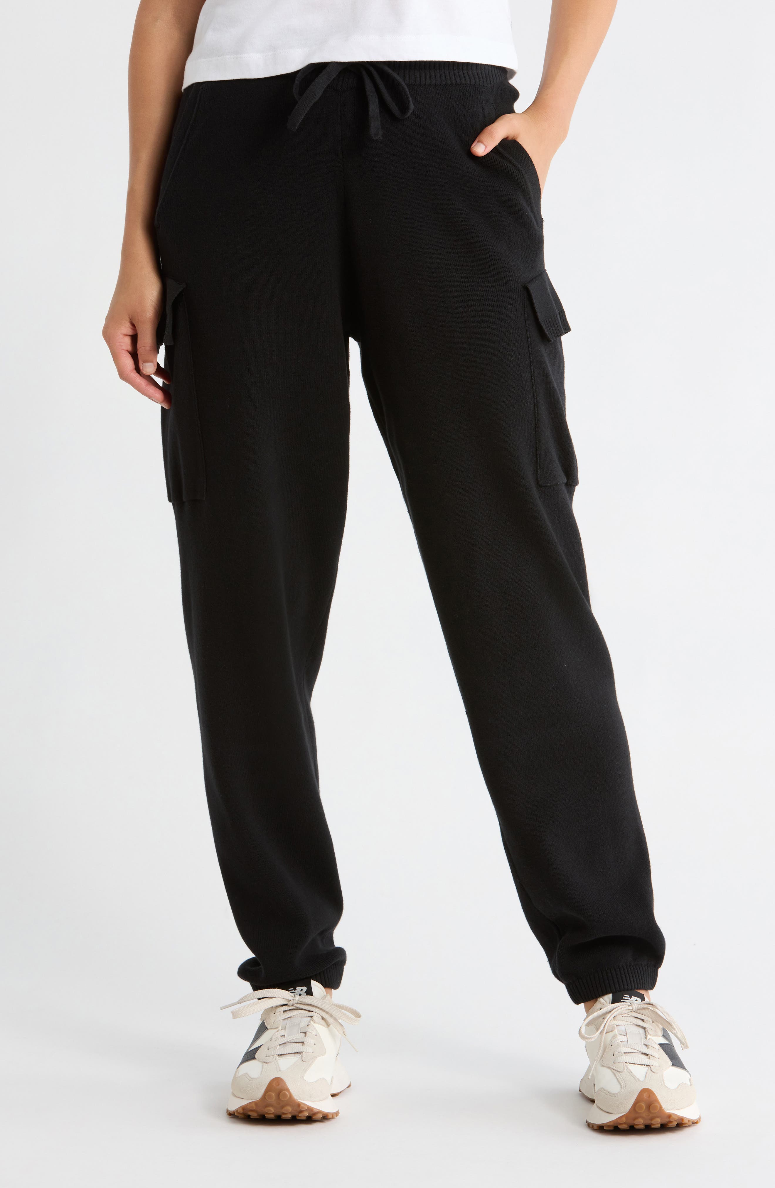 YOGALICIOUS Chill Flow Sweater Knit Cargo Pants