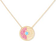 Campbell + Charlotte Found Small Disk Pendant Necklace