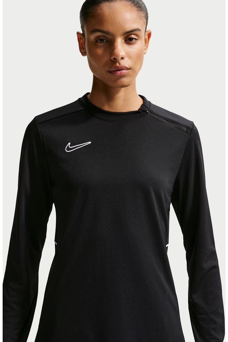 Academy Dri-FIT Top, Alternate, color, 010 010 BLACK/BLACK/WHITE/WHITE