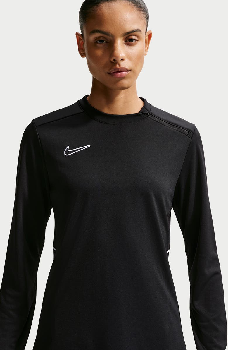 Nike Academy Dri-FIT Top, Alternate, color, 010 010 Black/Black/White/White