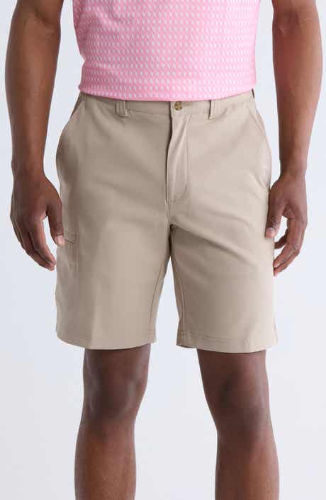 PGA TOUR Flat Front Stretch Cargo Golf Shorts