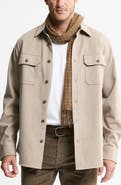 JACHS Brushed Twill Shirt Jacket