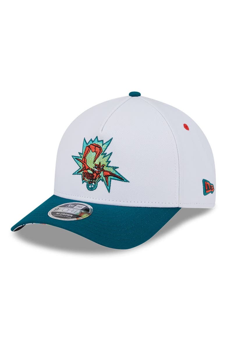 New Era Men's New Era White/Green San Jose Earthquakes 2025 Jersey Hook 9FORTY M-Crown Adjustable Hat, Main, color, White