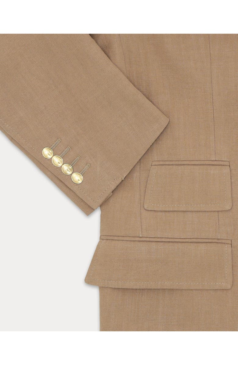 Fortela Travel Classic Linen Jacket, Alternate, color, Beige