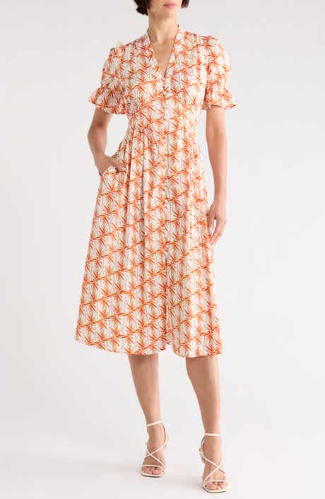 Diane von Furstenberg Erica Stretch Cotton Dress