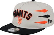 New Era Men's New Era Cream San Francisco Giants Iron Golfer Snapback Hat