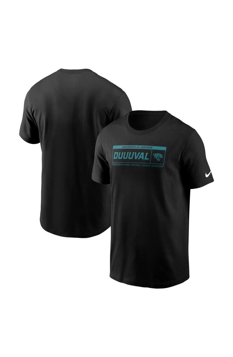 Nike Men's Nike Black Jacksonville Jaguars Primetime Local Essential T-Shirt, Main, color, Black