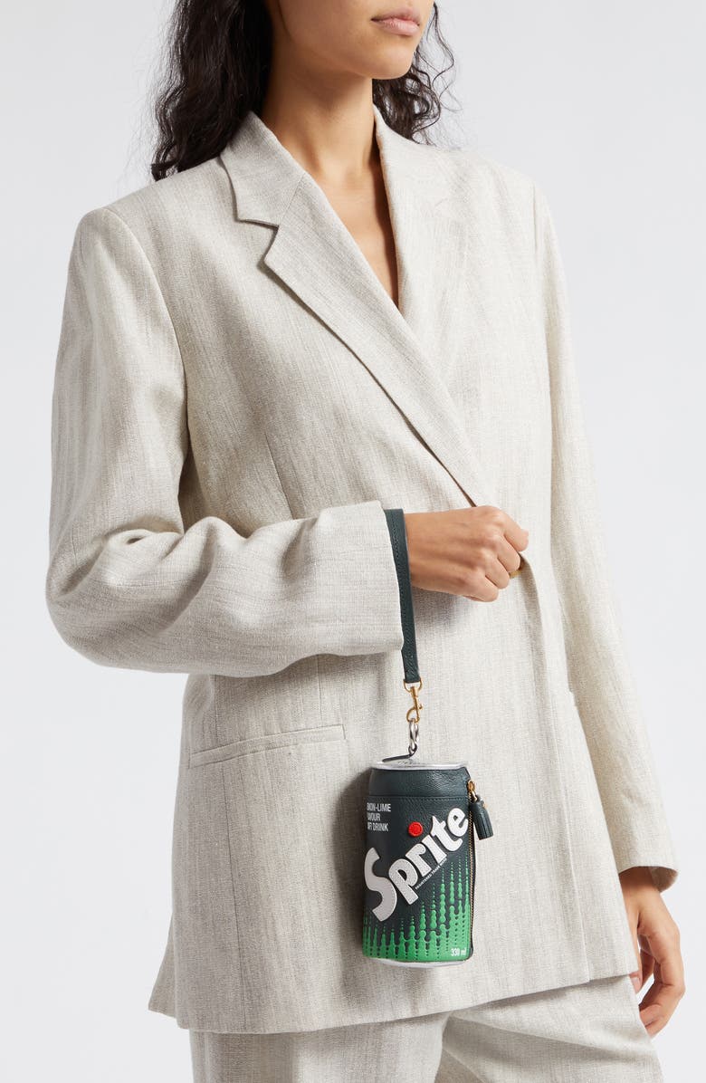 Anya Hindmarch Sprite Leather Pouch, Alternate, color,