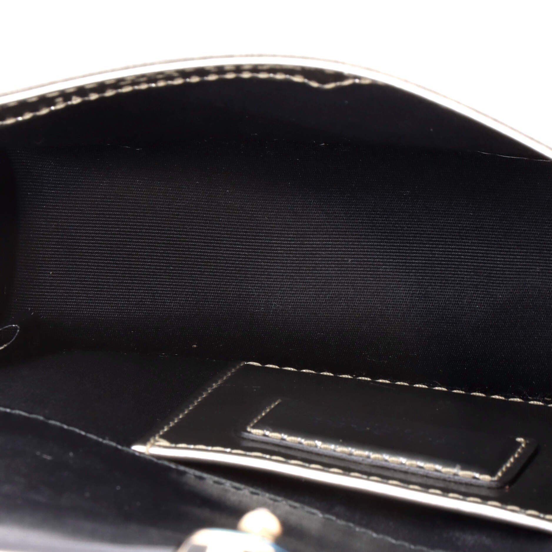 Serpenti Forever Shoulder Bag Metallic Leather Small, Alternate, color, Metallic Silver