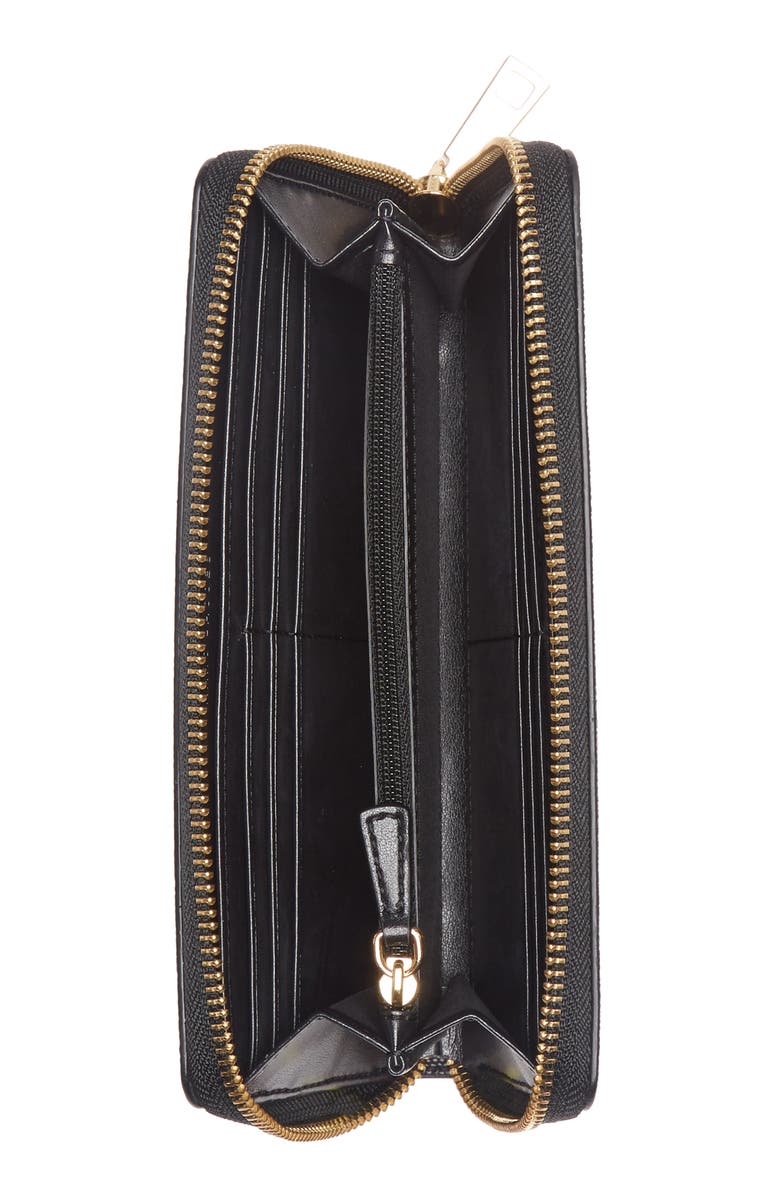 Marc Jacobs Textured Leather Continental Wallet, Alternate, color,