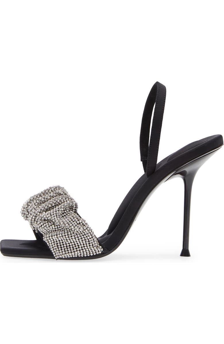 Alexander Wang Julie Crystal Embellished Sandal, Alternate, color,