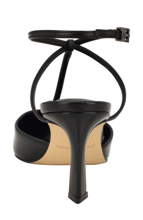 Calvin Klein Avriel 2 Ankle Strap Pump In Black