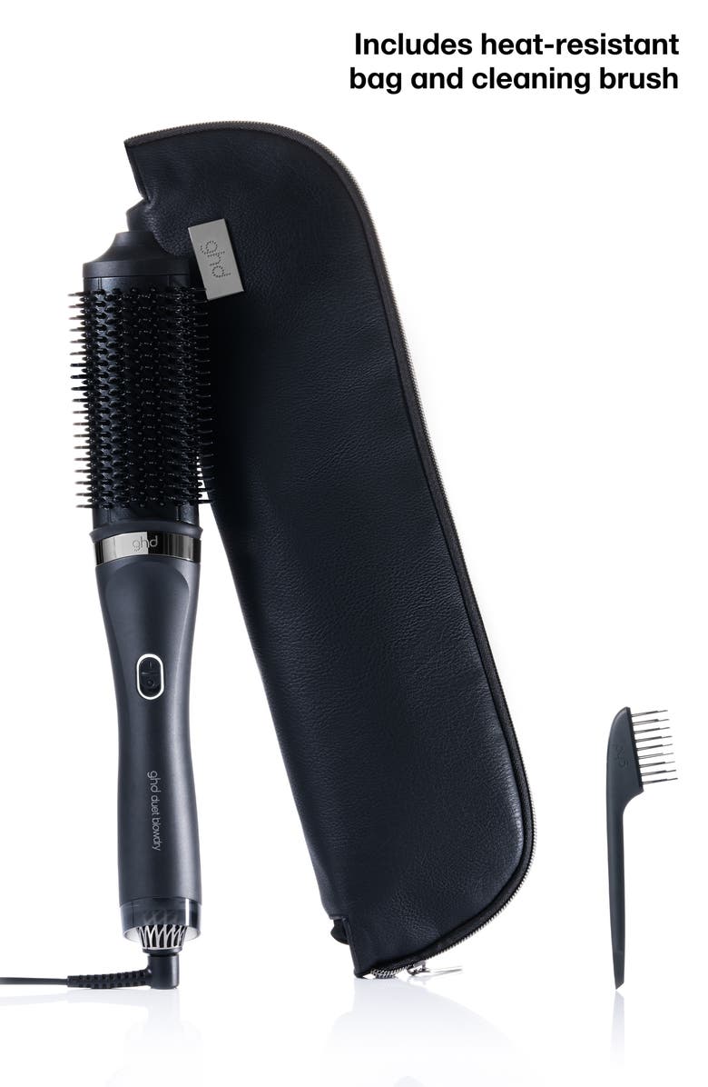 ghd Duet Blowdry 2-in-1 Hair Dryer Brush, Alternate, color, Black