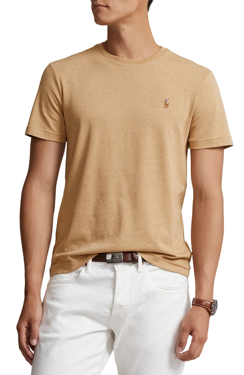 Polo Ralph Lauren Embroidered Logo Crewneck T-Shirt, Main, color,