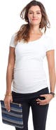 Isabella Oliver Scoop Neck Maternity Tee