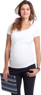 Isabella Oliver Scoop Neck Maternity Tee