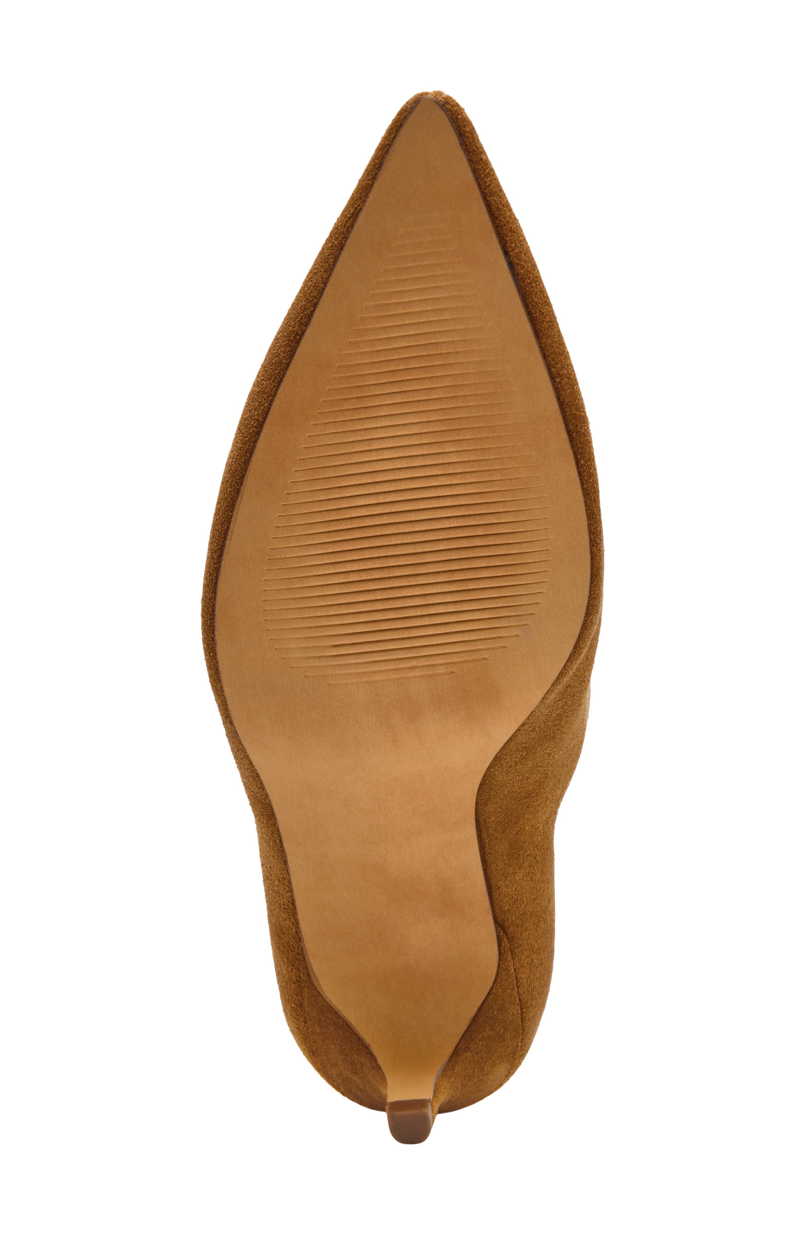 Lychee Pointed Toe Boot, Alternate, color, CHESTNUT SUEDE