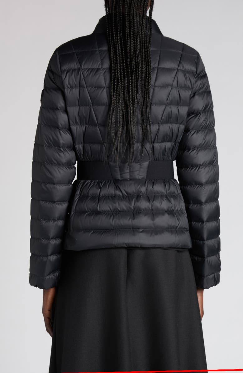 Moncler Verrerie Down Puffer Jacket, Alternate, color, Black