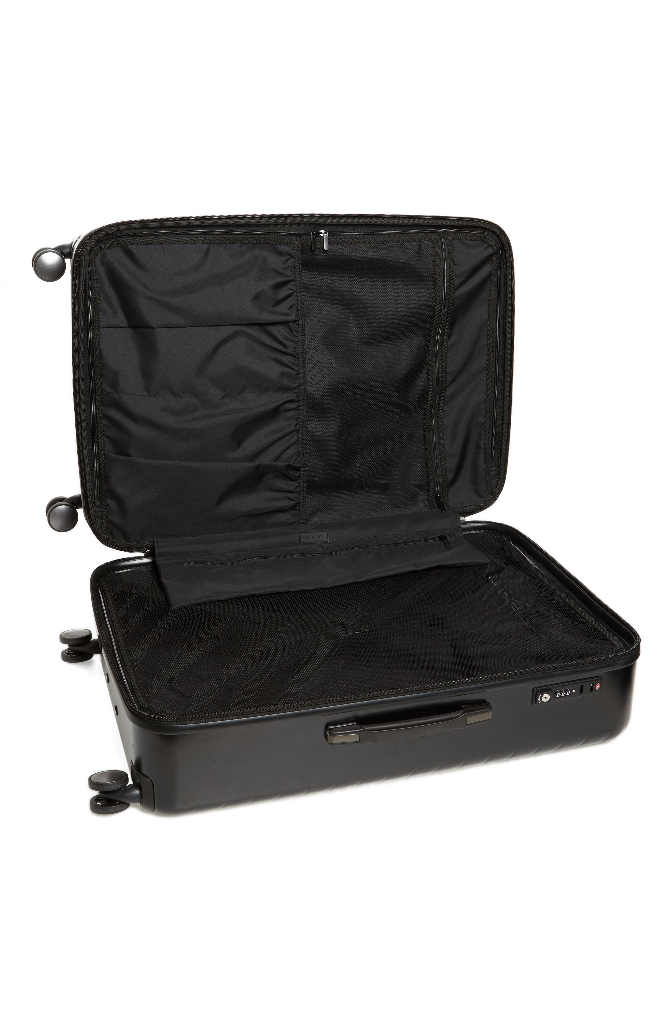 Nordstrom Chevron 29-Inch Spinner Suitcase, Alternate, color, 