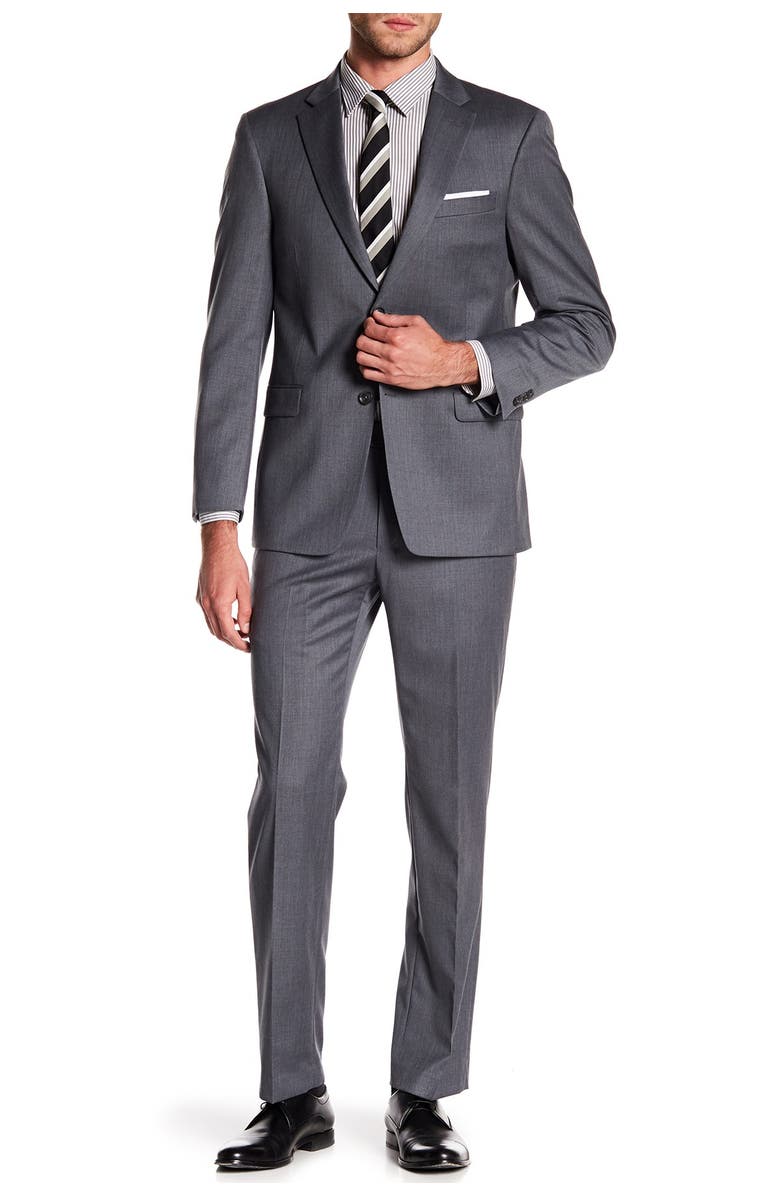Tommy Hilfiger Tyler Modern Fit TH Flex Performance Suit Separate Pant - 30-34" Inseam, Alternate, color, 