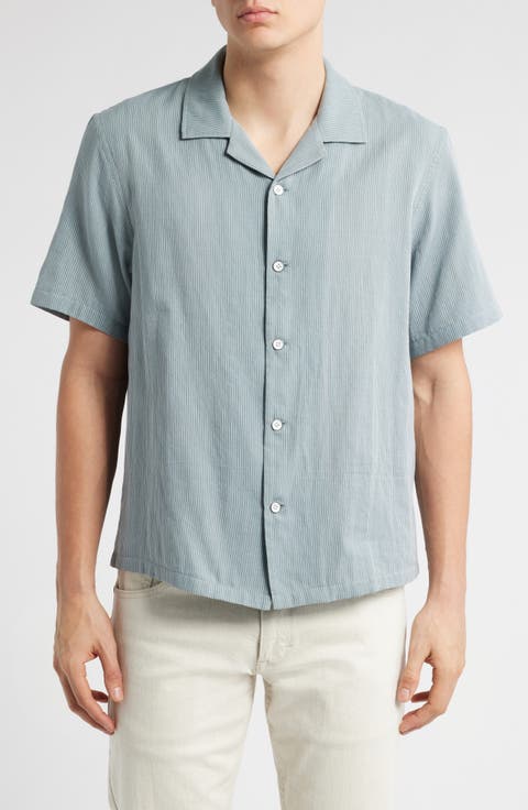 Avery Cotton Gauze Camp Shirt