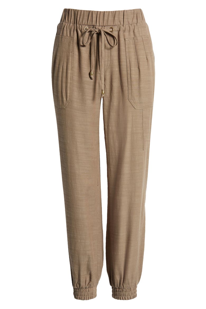 Drawstring Joggers (Nordstrom Exclusive), Alternate, color, OLIVE DRAB