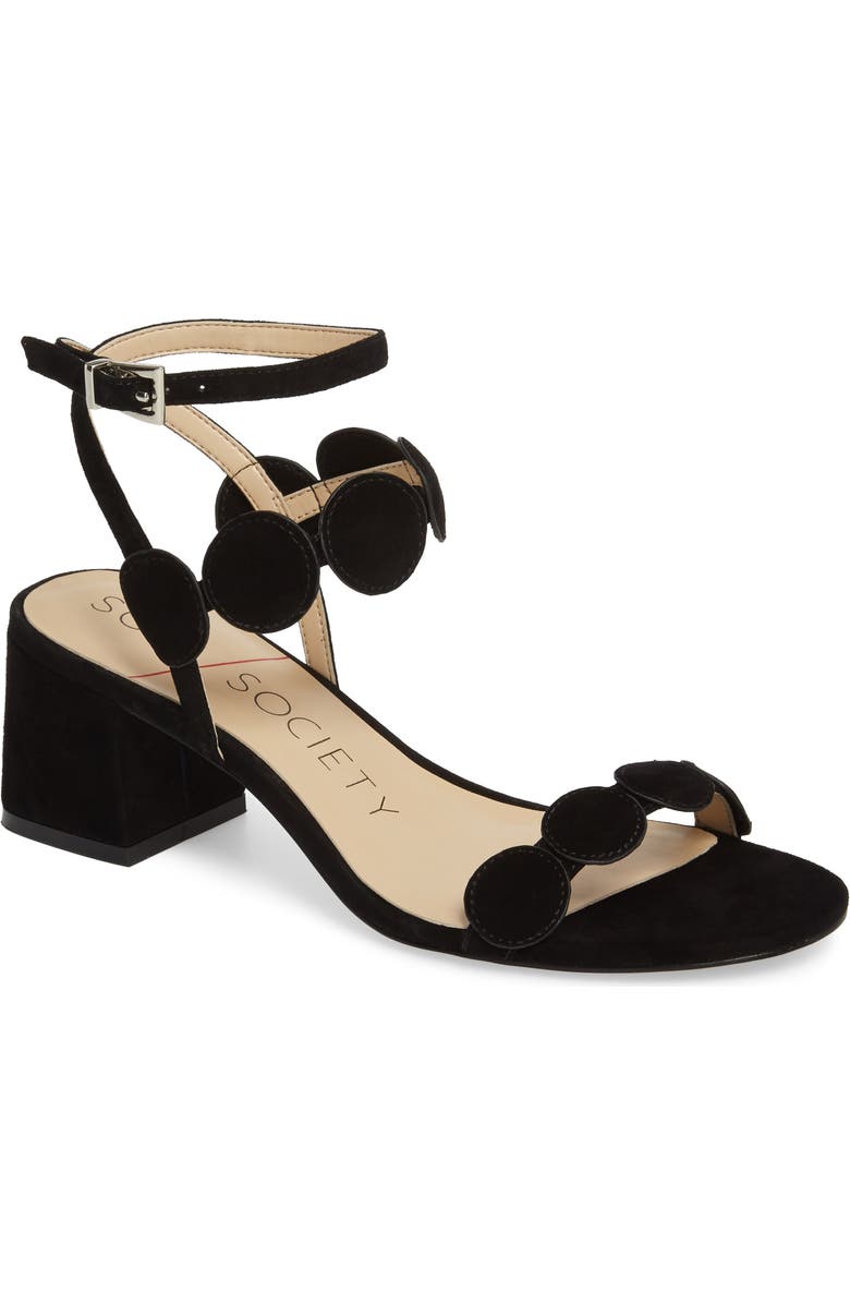 Sole Society Shea Block Heel Sandal, Main, color,