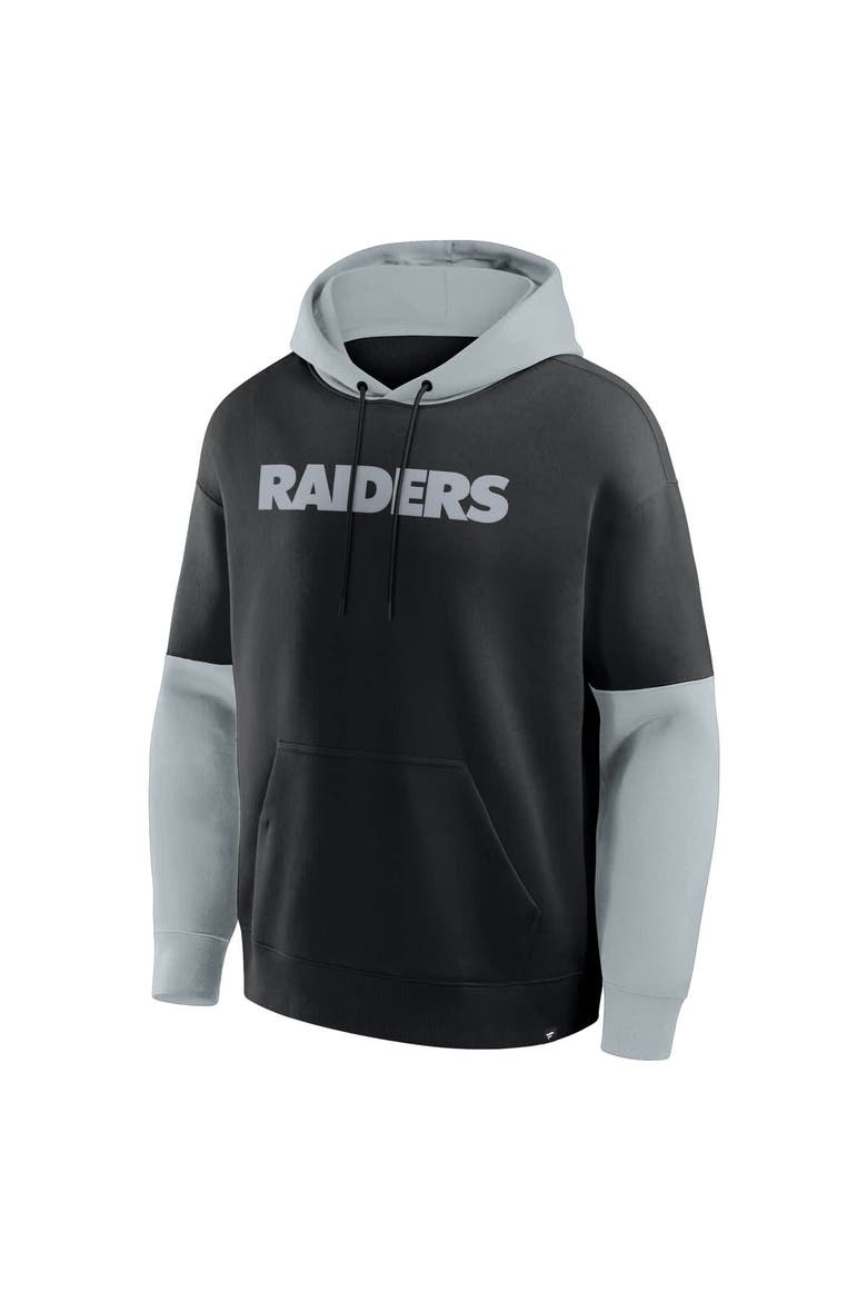 Men's Fanatics Black Las Vegas Raiders Helmet Pullover Hoodie, Alternate, color, Black