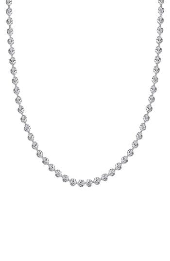 Best Silver Sterling Silver 4mm Crescent Ball Chain Necklace In Silver