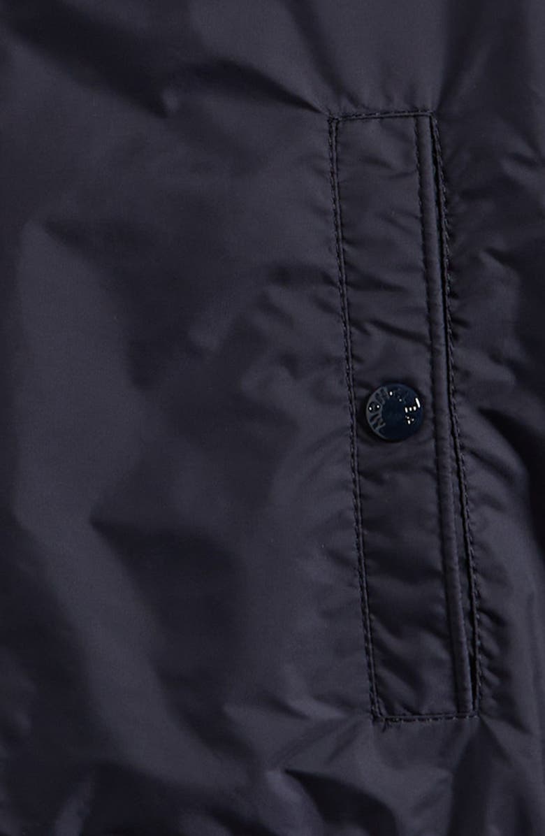 Moncler Kids' New Urville Hooded Rain Jacket, Alternate, color, Navy