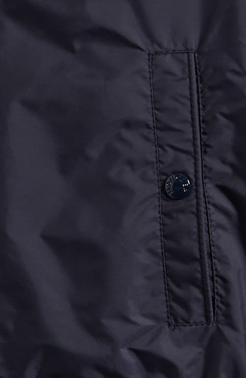 Moncler Kids' New Urville Hooded Rain Jacket In Navy