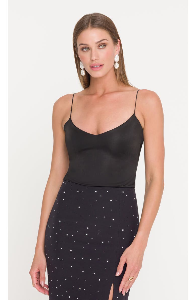 Generation Love Agnes Jersey Bodysuit, Alternate, color, Black