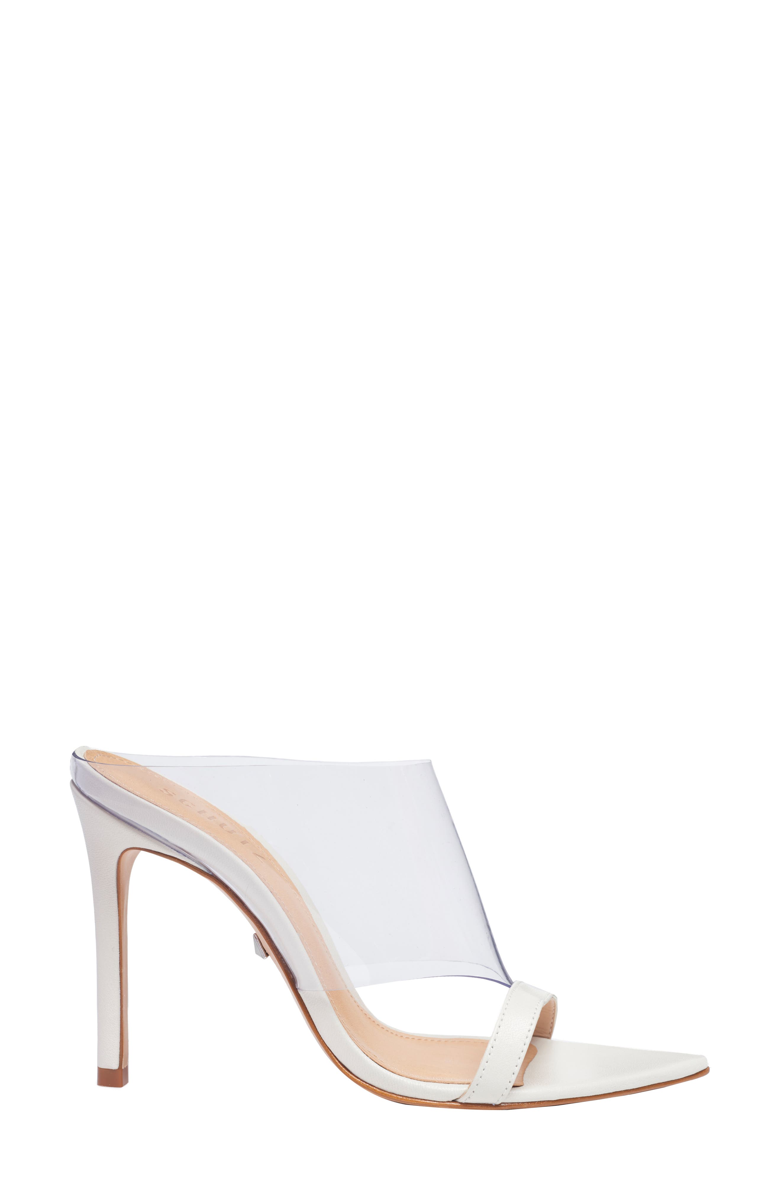 Schutz x Adriana Lima Naked Mule, Alternate, color, 