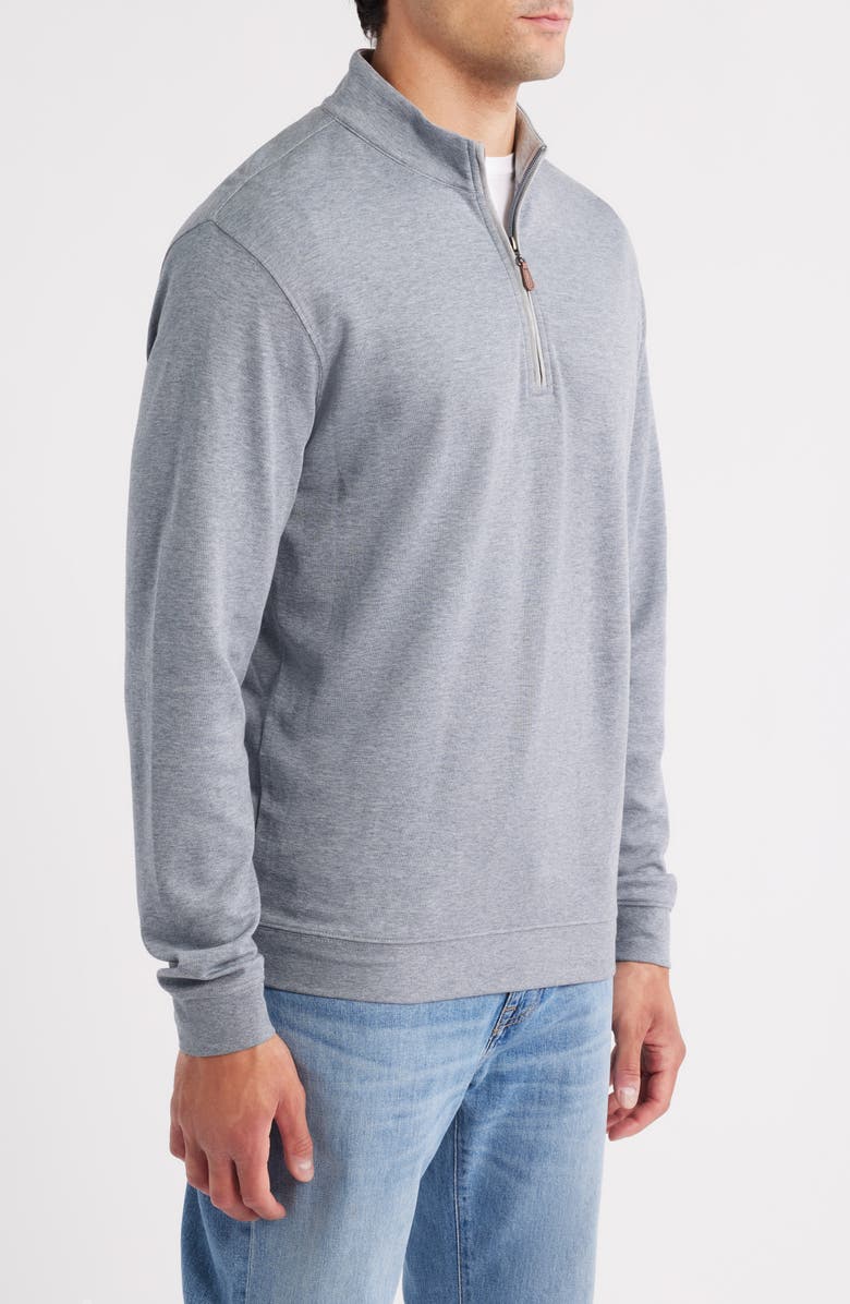 johnnie-O Sully Quarter Zip Pullover, Alternate, color, Thunder
