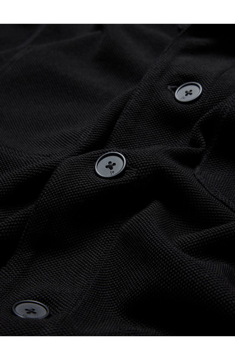 John Varvatos Kenmare Seed Stitch Cotton Chore Coat, Alternate, color, 