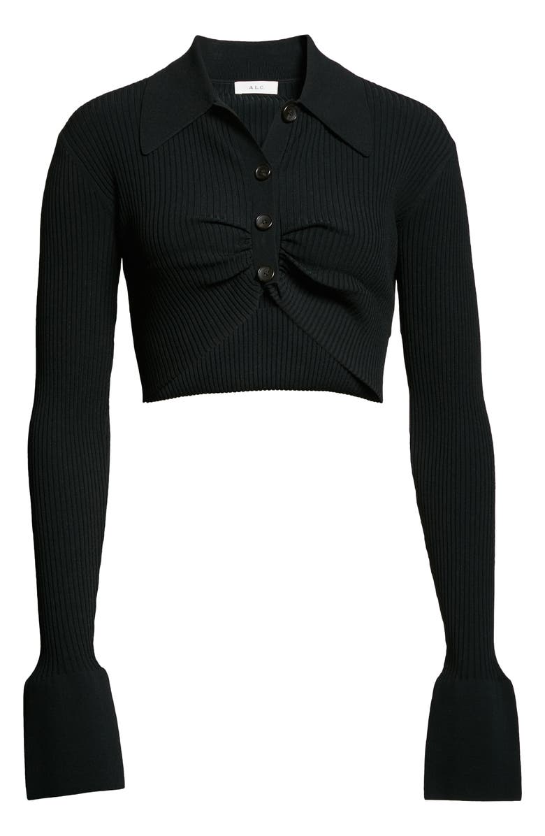 A.L.C. Ashlyn Rib Crop Sweater, Alternate, color,