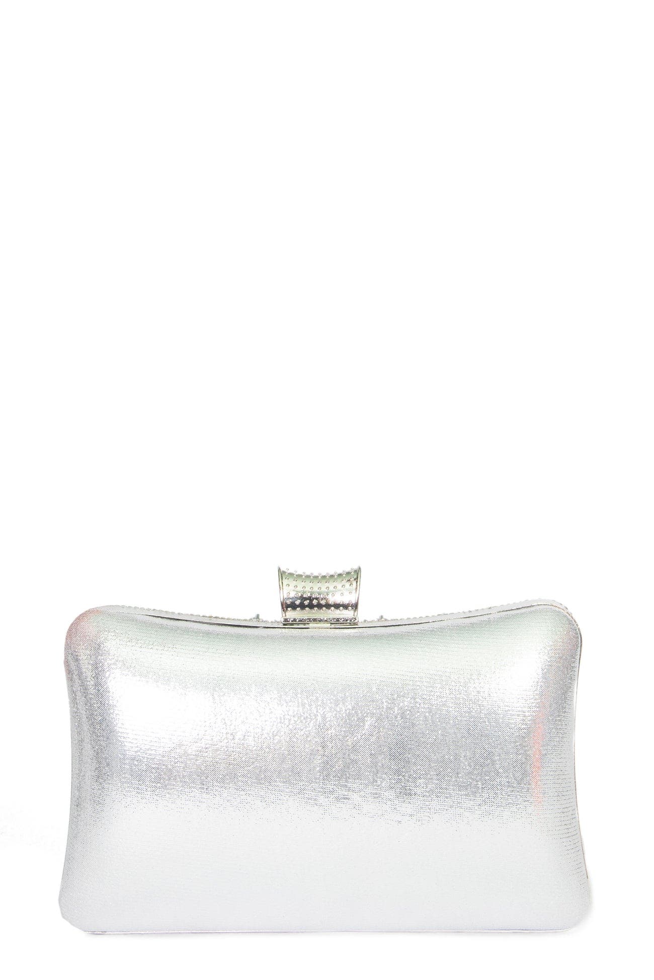 Addy Clutch, Alternate, color, SILVER