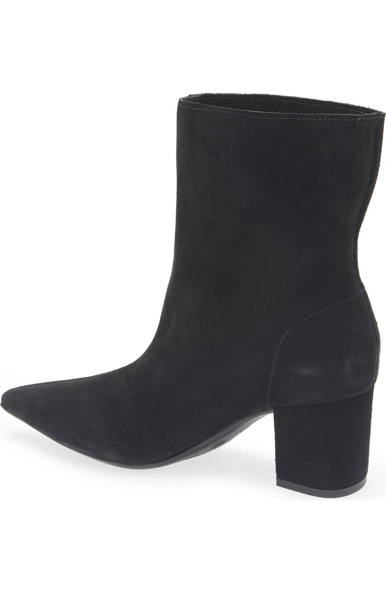 Chocolat Blu Lynette Block Heel Bootie, Alternate, color, Black Suede