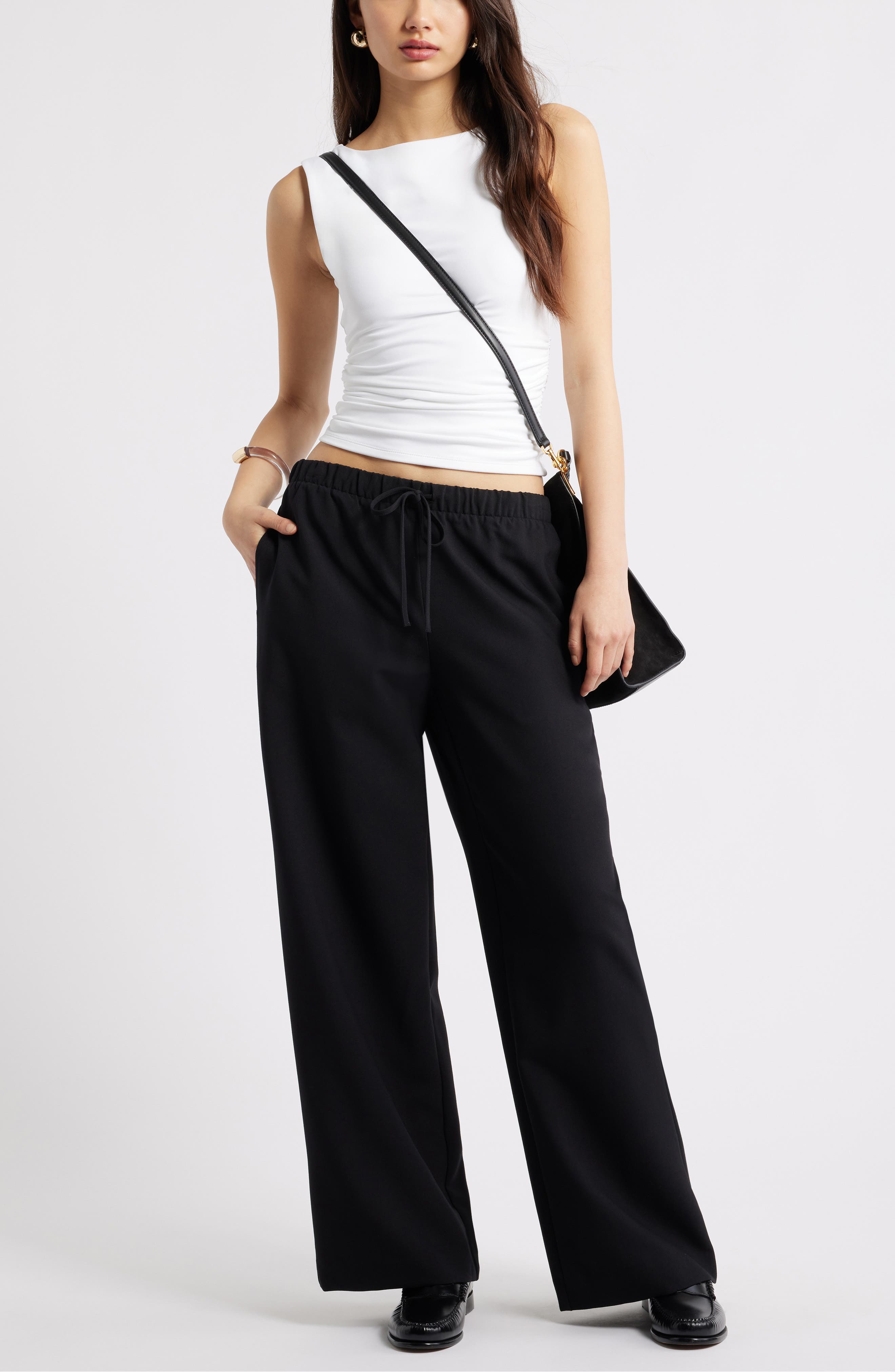 Icon Pull-On Wide Leg Pants - image 2